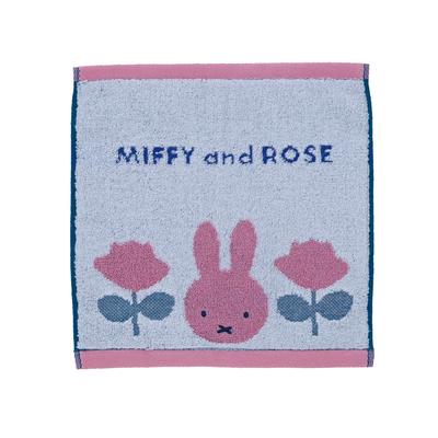 Marushin Miffy y Rose Miffy para Mini 5805031400 Pañuelo, Conejo, Nietos, Niños, Niños, Niñas, Toalla, Toalla, Algodón,