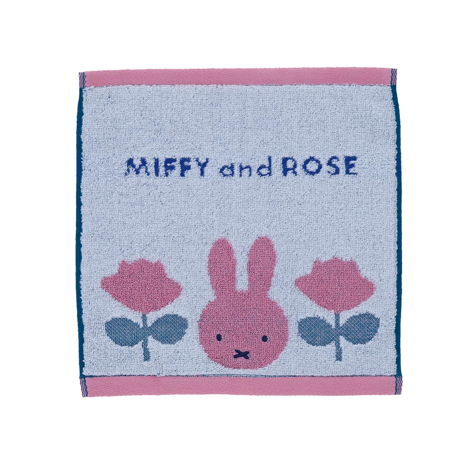 

Marushin Miffy and Rose Miffy for Mini 5805031400 Handkerchief, Rabbit, Grandchildren, Children, Boys, Girls, Towel, Towel, Cotton,