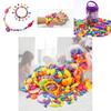 Children's Pop Bead Handmade Diy Material Puzzle Insert Play Little Girl Necklace Bracelet Kindergarten Girl Toy Plastic/plastic 200-1000 Beads