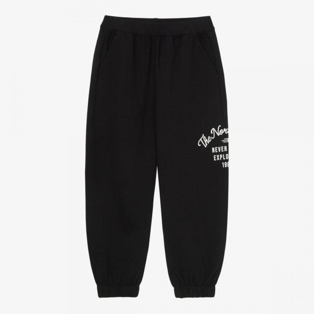 The North Face Kids Sweatpants Black Np6kr50s BLACK/140