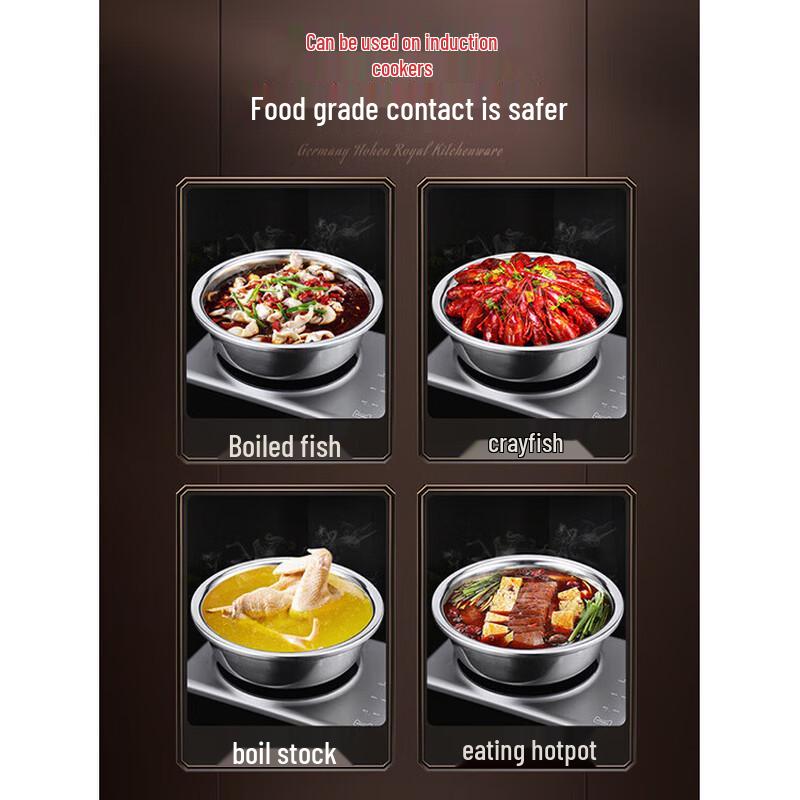 Kai He Bang Food-Grade 304 Stainless Steel Multipurpose Kitchen Basin