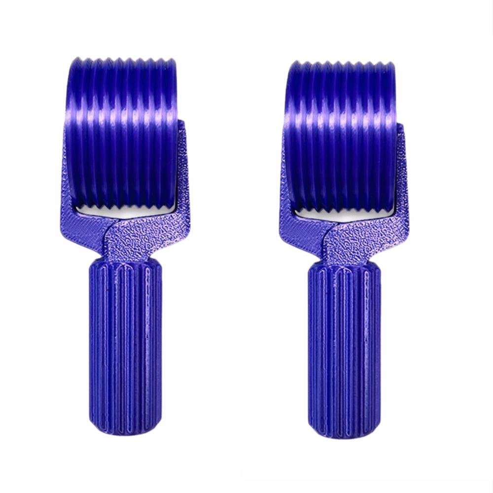 

2Pcs Colorful Point Drilling Tool DIY Smooth Diamond Painting Tool Detachable Portable Diamond Painting Scroll Wheel Art Tool фіолетовий