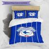 Cardiff Fc Crest Printed Pattern Duvet Cover Set – Includes 1 Duvet Cover and 2 Matching Pillowcases Bedroom Decor Christmas Gifts