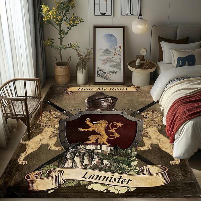 Daenerys's Resolve: Faith Power carpet Living room and bedroom mats Suitable for all seasons Art Doormat Dormitory decoration