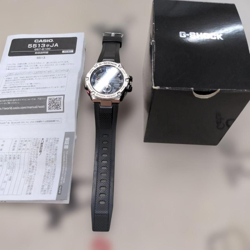 Used Good condition CASIO G-SHOCK G-STEEL men's watch