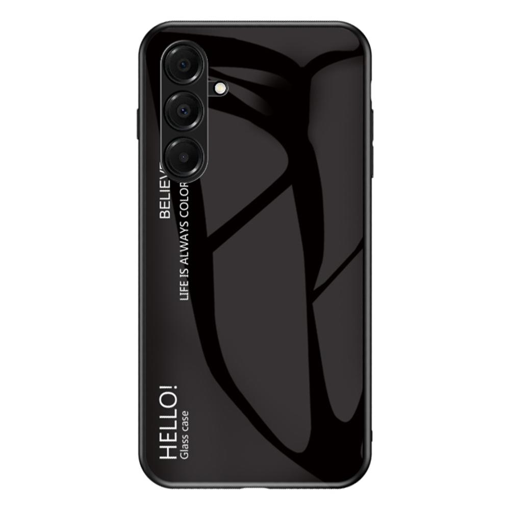 For Samsung Galaxy A17 5G Case Anti-Scratch Tempered Glass+PC+TPU Phone Cover