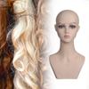 Female Mannequin Head ,with Shoulder, Multipurpose, with Makeup Smooth Manikin Wig Stand