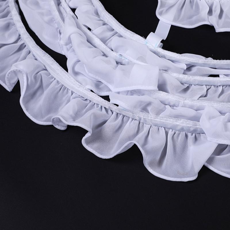 Bridal Petticoat Lovely Skirt Support Elastic Waist Half Skirt Adjustment Cosplay Daily Photography Skirt Accessories