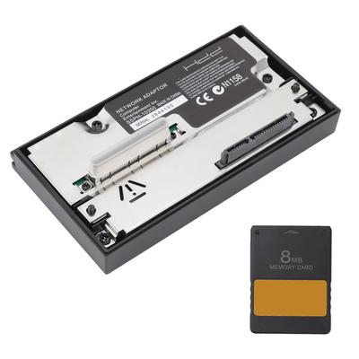 Für PS2 HDD Adapter Professioneller SATA-Netzwerkadapter mit 8 MB FMCB V1.966 Speicherkarte für PS2