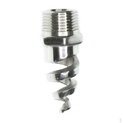 1/4'', 3/8'', 1/2'', 3/4'', 1'', 1.5'' Stainless Steel Spiral Cone Spray Water Nozzle Sprinkler