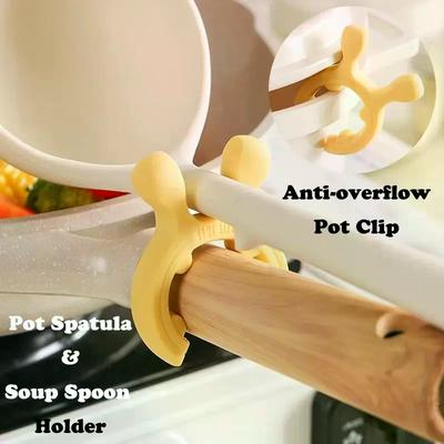Articoli per la cucina – Poggia mestoli e clip per pentole