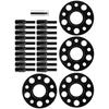 Car Hub Centric Wheel Spacers Kit 20mm Replacement for W202 C Class C220 C230 C280 C43 1994‑2000Black