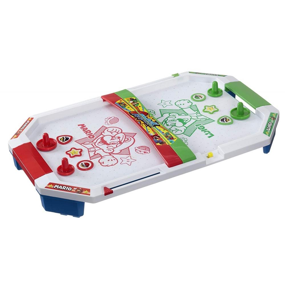 Super Mario Brothers Super Mario Strike Air Hockey Attack