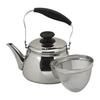 Bestco Mighty Neo Stainless Steel Wide Mouth Kettle, 1.6L, with Tea Strainer, ND-9441