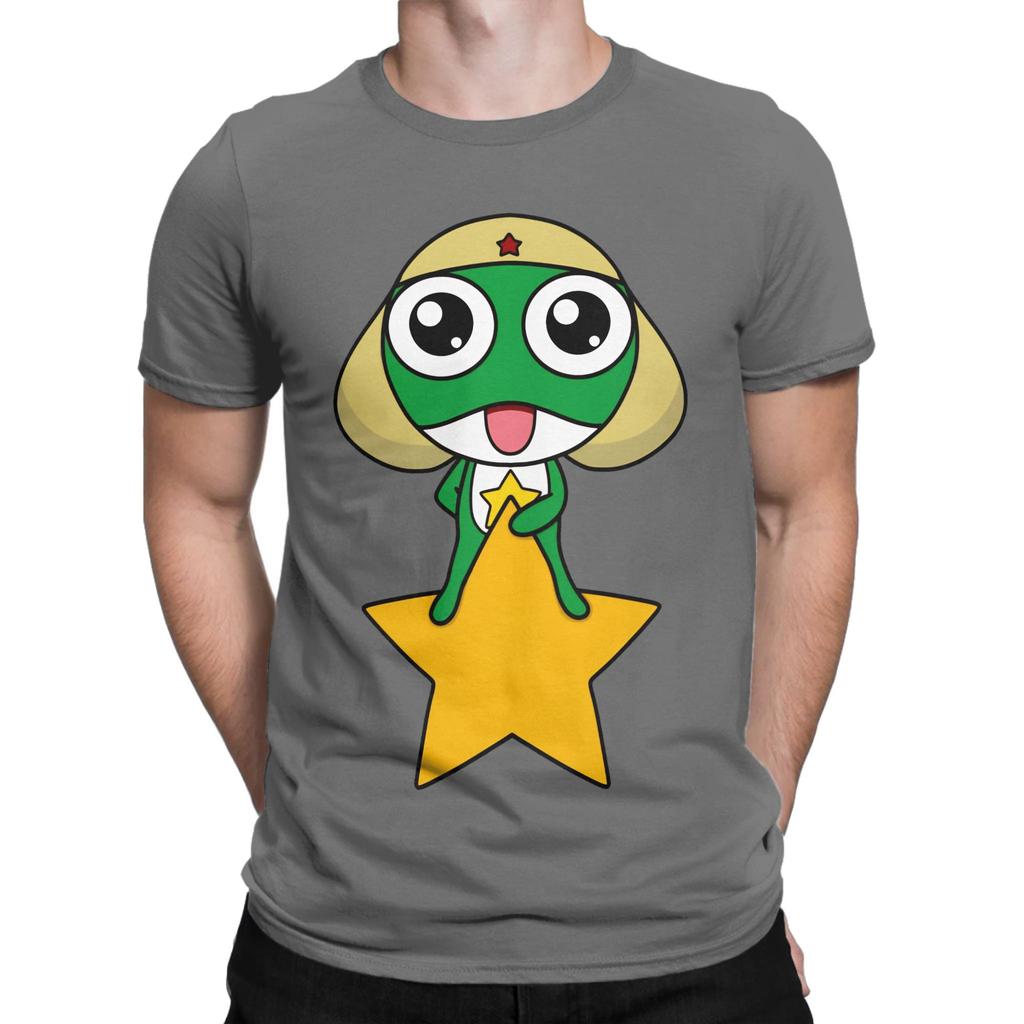 Awesome Symbol Of Sgt Frog Keroro TShirt for Men Women O Neck Cotton T Shirt  Short Sleeve Tees New Arrival Clothing