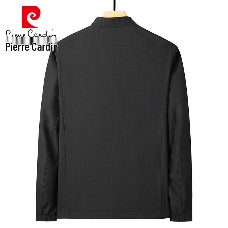 Pierre Cardin Men's Stand-Collar Business Casual Jacket