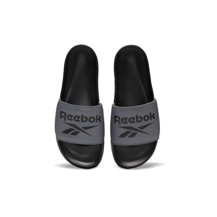 Reebok Classic Slides Outdoor Stylish Sports Slippers Silver Gray Colorblock G55303