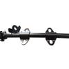 Metal CRF50 Footpeg Mount Assembly with Footpegs at Both Ends and Multiple Mounting Points for Motorcycle Footpeg Area Replacement and Maintenance