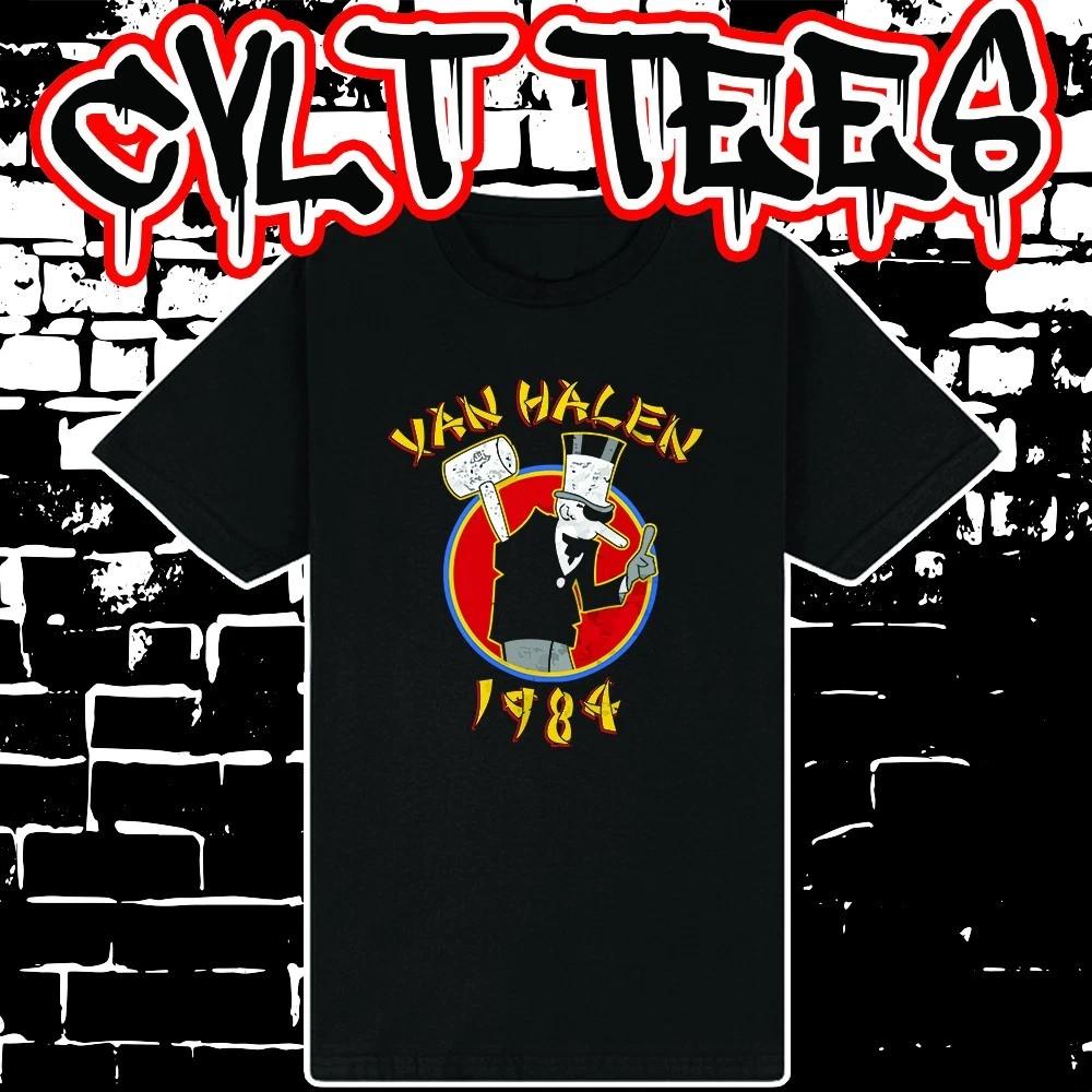Men s and Women s T-shirts Van Halen 1984 Tee 100% Cotton XS