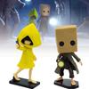 Atemberaubende Little Nightmares Sechs und Mono Actionfiguren PVC Sammlerstücke für Halloween