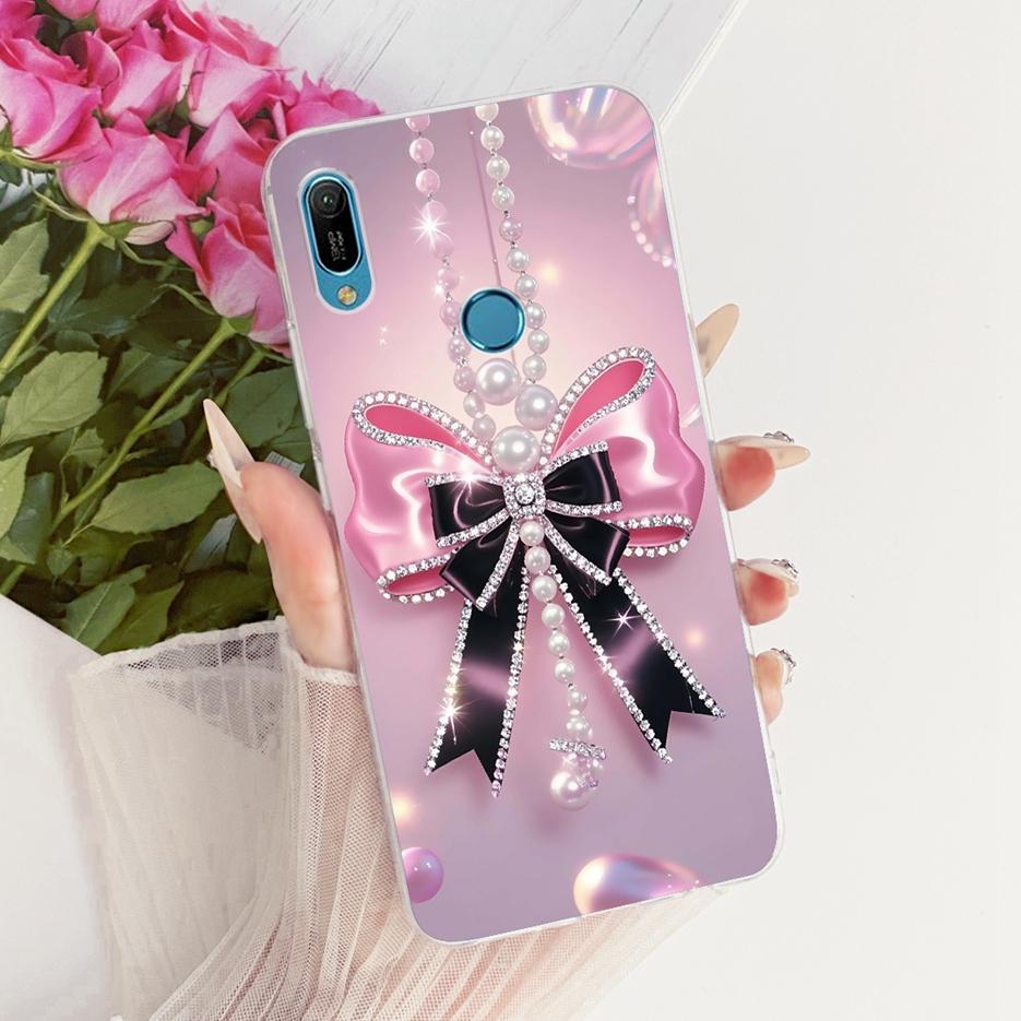 For Huawei Y6s 2019 Case JAT-LX3 Cute Lion Fashion Painted Cover Soft Silicone Case For Huawei Y6 Prime 2019 Y62019 Fundas Coque