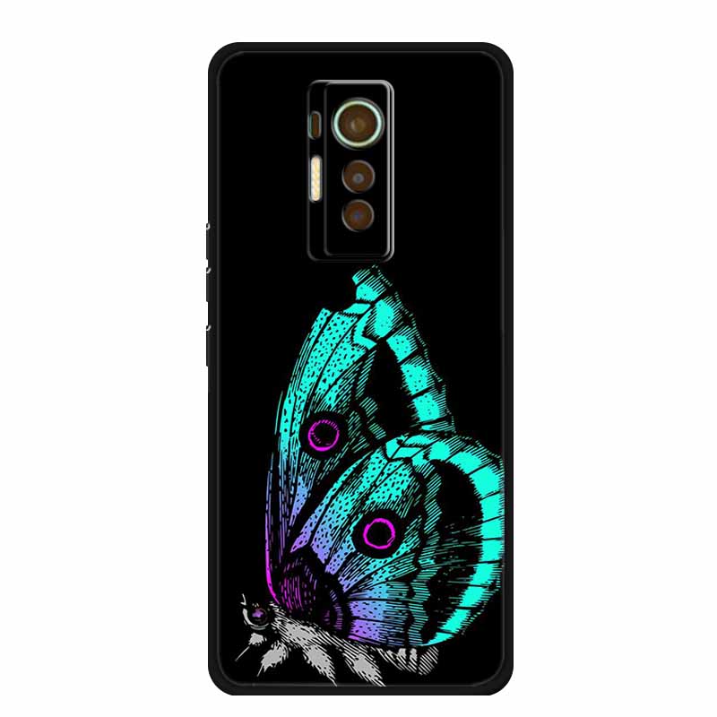 For Tecno Phantom X 2021 Case Luxury TPU Silicone Soft Cover Phone Cases for PhantomX 2021 AC8 Protection Cartoon Bumper Etui