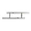 Marine Navigation Parallel Ruler Clear Scale High Accuracy Transparency Boat Ship Drawing Parallel Ruler 450mm 17.71in