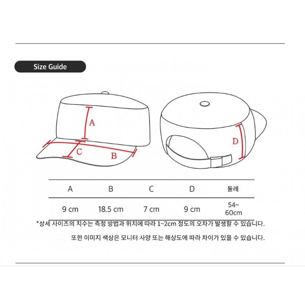 Allincomplete Denim Filbox Cap Argyle Stripe  2 Color 