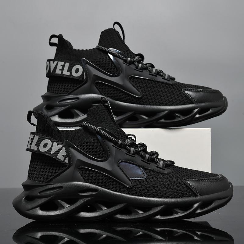 

Fashion New Fashion Men s Running Thick Soled Breathable Non Slip Lightweight Casual Sneaker Comfortable Mesh Shoes Zapatos Para Hombre 39 чёрный
