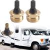 RVs Water Pipe Anti Freeze Blow Out Adapter Brass Plug for Preventing Freeze Pipes in Campers and Trailers During Winter
