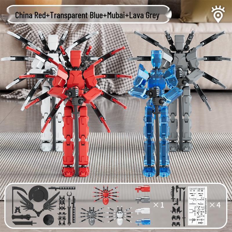 Multi-joint Movable Figure Assembly Toy and Ornament