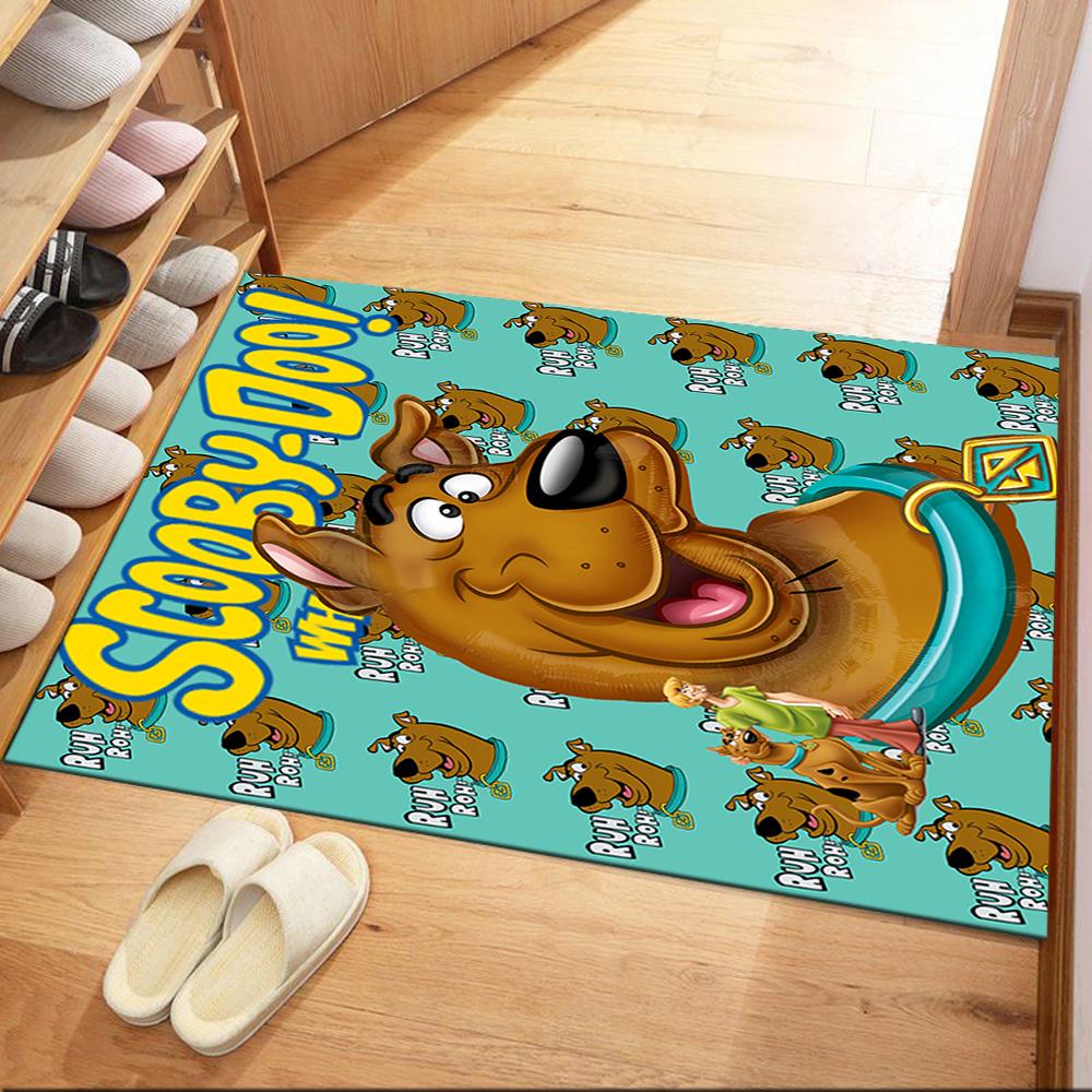 Scooby-doo Mystery Solving Team Square Rugs Are a Great Choice for Living Rooms, Bedrooms, Home Décor, and As Gifts.