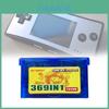 Cartucho de Jogo Gba 369 em 1 para Game Boy Advance Design Compacto Sem Recurso de Salvar Bateria