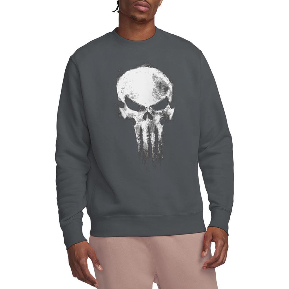 Daredevil Unisex Adult Born Again Returns Punisher Skull Heather Sweatshirt