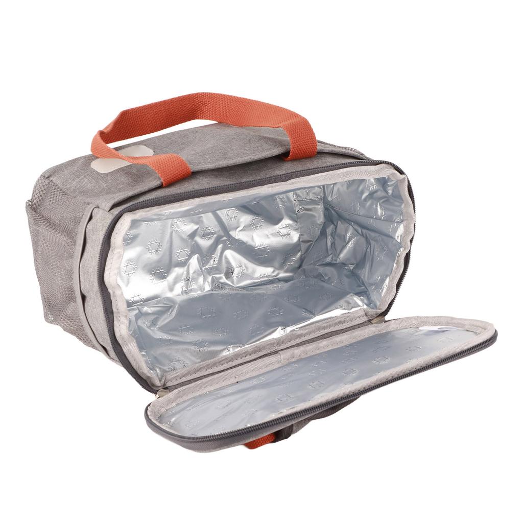 15L Isolierte Lunchtasche Verdicken Wasserdicht Aluminiumfolie Tragbar Große Kapazität Wiederverwendbare Lunchbox für Büro Picknick