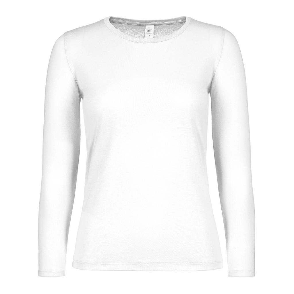 B&C Womens/Ladies #E150 Long-Sleeved T-Shirt