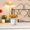Plant Nursery Pots 5PCS Plants Nursery Pots Flower Pots With Drainage Holes Flower Pots Flower Plant Container Reusable Nursery