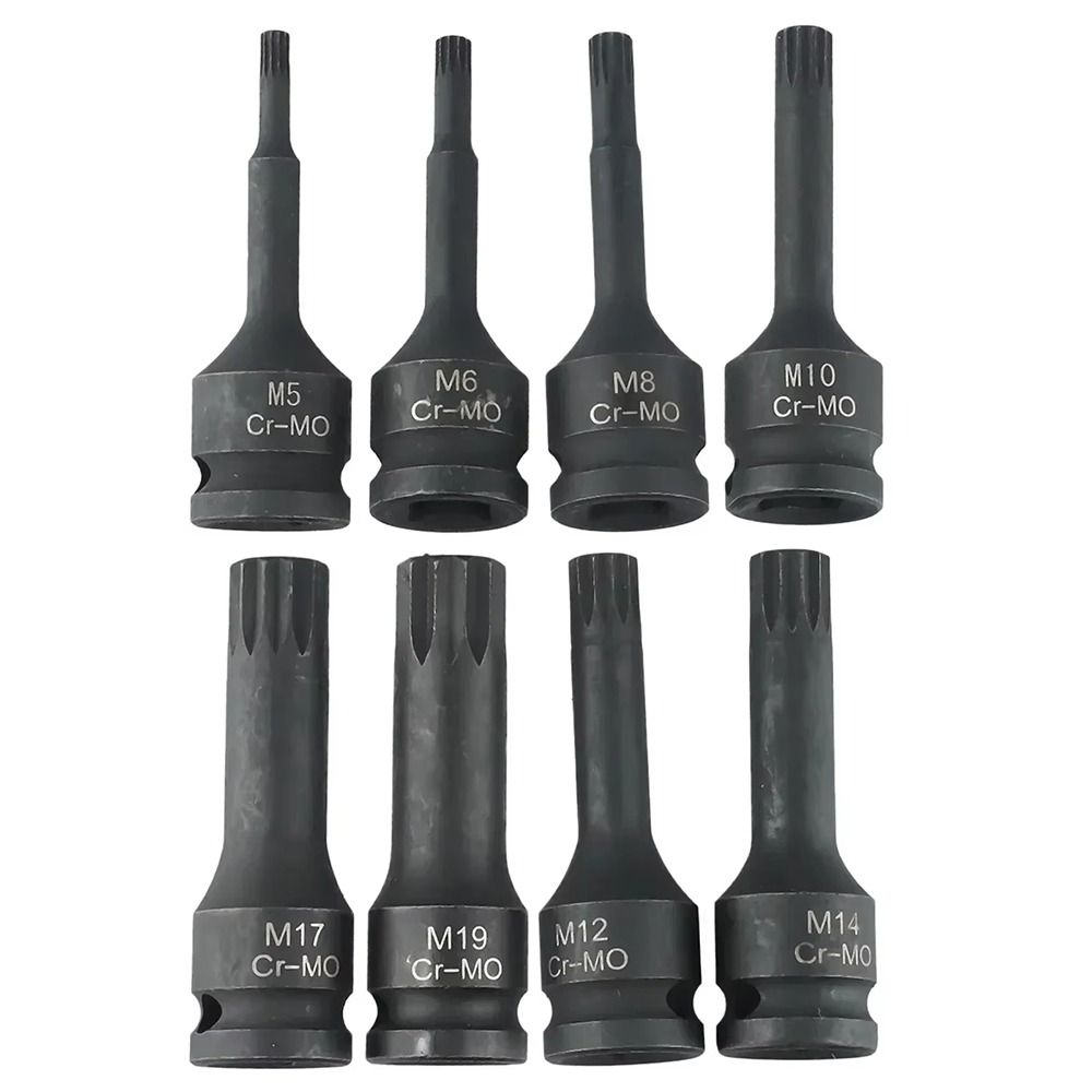 1Pcs Long Bit Electric Drill Socket Adapter Metric 1/2 Inch Shank Socket Wrench