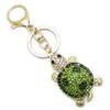 Cute Turtle Keychain Bag Charm with Rhinestones for Women CHS10134