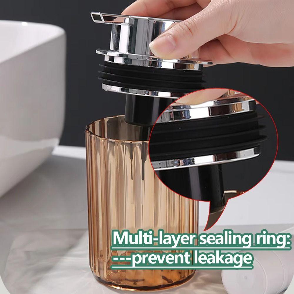 Press Type Foaming Soap Dispenser Refillable Liquid Dish Soap Container Mousse Bottle  Bathroom