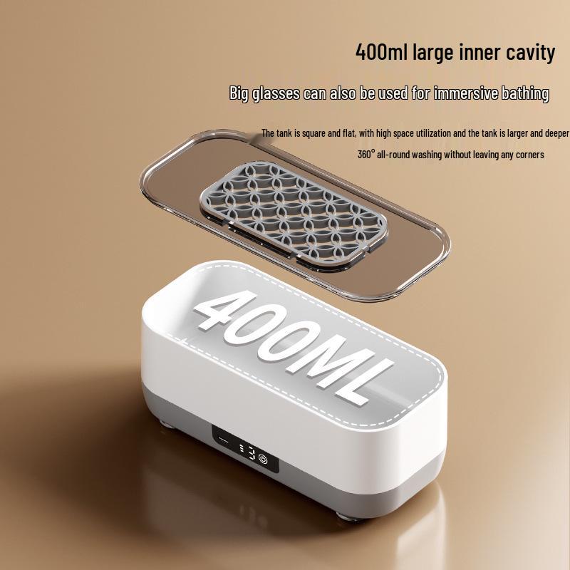 Multifunctional Cleaning Box for Glasses, Jewelry, Lenses, & More