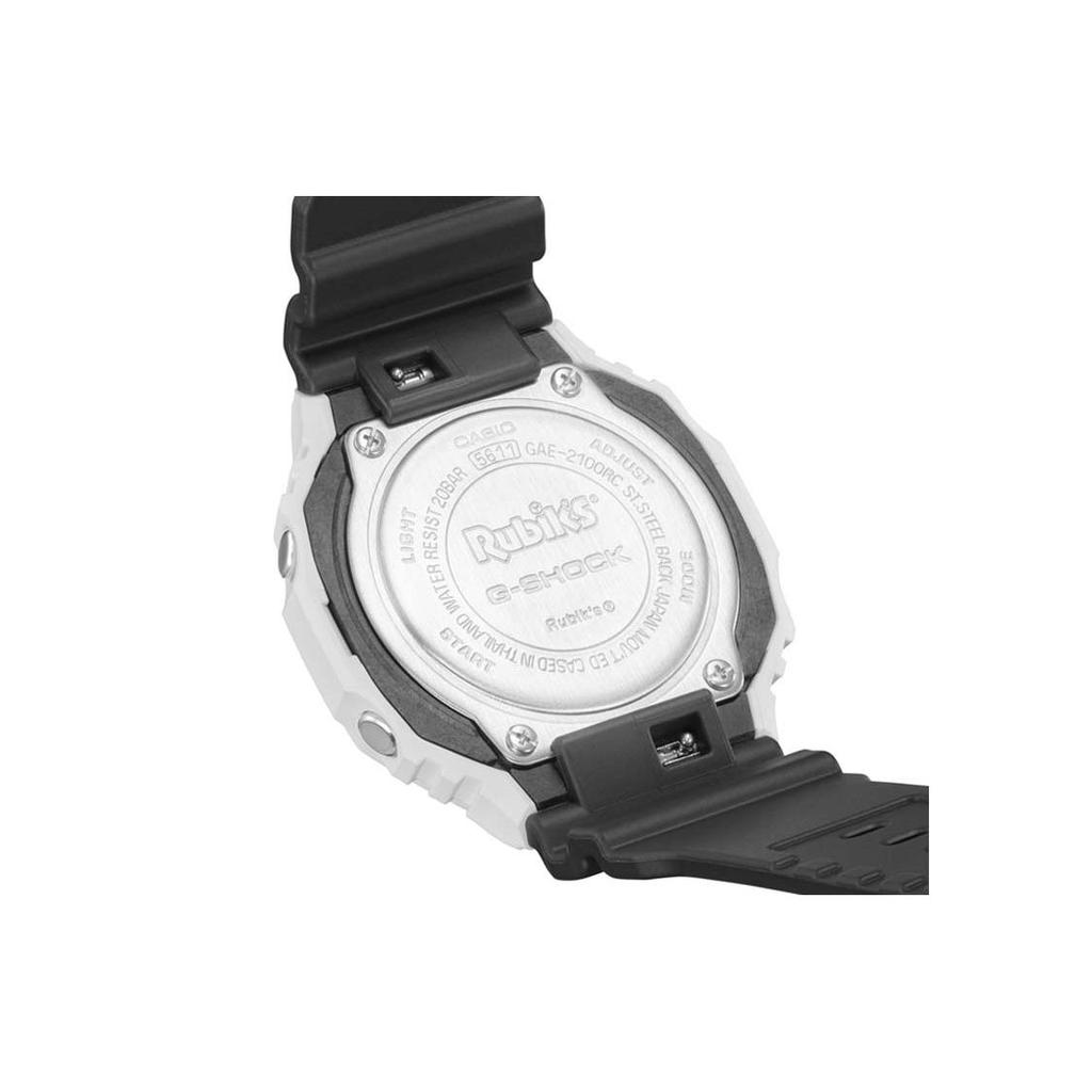 CASIO Unisex G-SHOCK White Watch GAE-2100RC-1APR