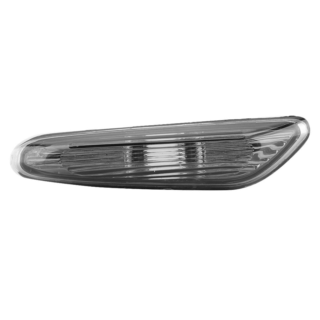 2 Stück Seitenmarkierungsblinker ohne Glühbirne für E90 E91 E92 E93 3er 2006 2011 (Grau)