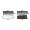 Car Front Windshield Sunshade Window Shade Foldable Sun Visor Cover Fit For Jeep Wrangler JL For JT Gladiator 2018 Up Car Interior Accessories,1 Pc