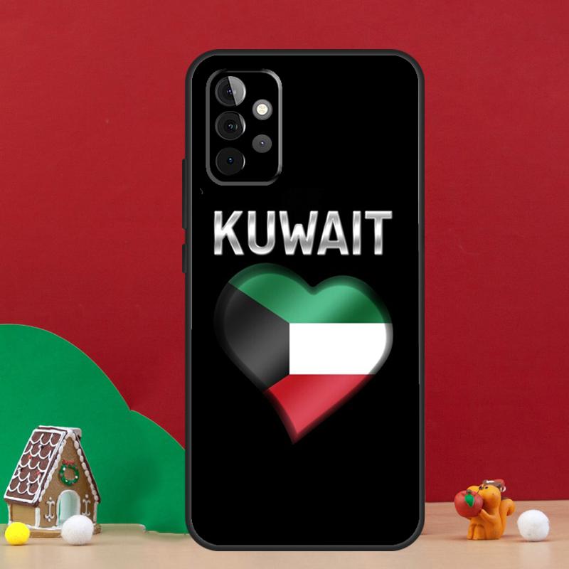Kuwait Flag Case For Samsung Galaxy A17 A06 A16 A56 A36 A54 A34 A14 A52 A32 A13 A23 A33 A53 A15 A35 A55