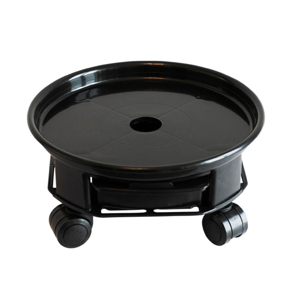 360-degree Rolling Plant Stand Base Movable Flower Planter Stand Flower Plant Pot Base