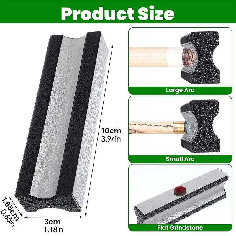 Multifunctional Billiard Cue Tip Grinding Tool Billiard Grinder SnookerPool Cue Repair Tool Cue Tip Shaper Billiard Accessories
