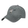 Eagle Logo Washed Canvas Baseball Cap Classic Adjustable Hat with Embroidered Bird Design for Unisex and Women Outdoor Style