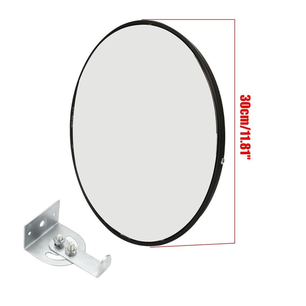 3 Size 180 Degrees Traffic Wide Angle Mirror Safety Outdoor Indoor Mirror Angle Convex Security Mirror Wall Dome Replacement 30/45/60cm