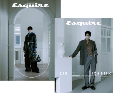 ESQUIRE Korea Magazine 2023 marzec Lee Jong Suk okładka, K pop, K moda, K gwiazda